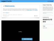 Tablet Screenshot of blog.surgerytheater.com